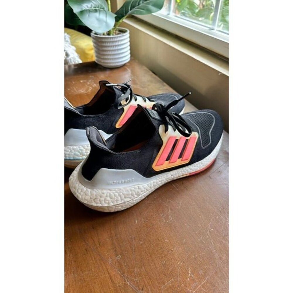 Adidas adidas UltraBoost 22 Black Flash Orange Men’s Size 11 GX5464
